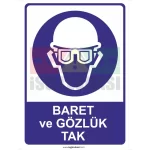 Baret ve Gözlük Tak