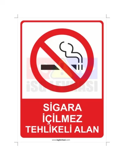 Sigara Yasak Levhası