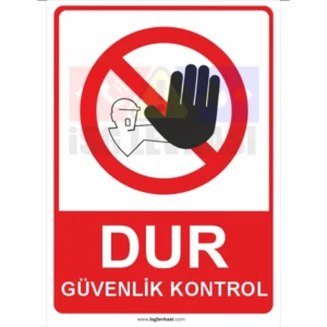 DUR GÜVENLİK KONTROL - Görsel 1