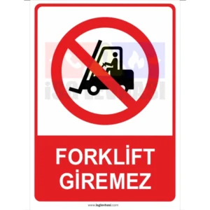 FORKLİFT GİREMEZ - Görsel 1